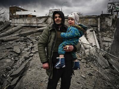 Η εκκένωση των αμάχων στην Ουκρανία