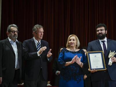 Ο Ανδρέας Φούρας και η Φάνη Πετραλιά με ...