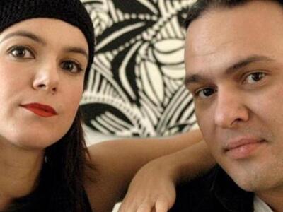 Ο Κώστας Λειβαδάς και η Ανδριάνα Μπάμπαλ...