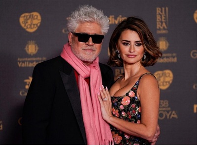 Με τον Πέδρο Αλαμοδόβαρ