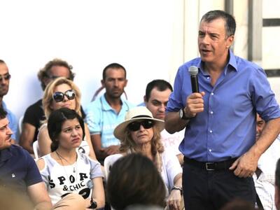 Θεοδωράκης: Με ένα δυνατό Ποτάμι, τέλος ...