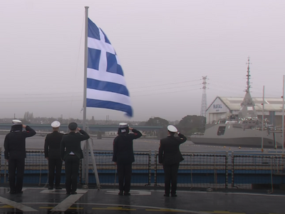 Η Ελλάδα παρέλαβε τη φρεγάτα «Κίμων»- «Ν...