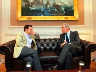 Μαντέψτε με ποιόν συναντήθηκε σήμερα ο Α...