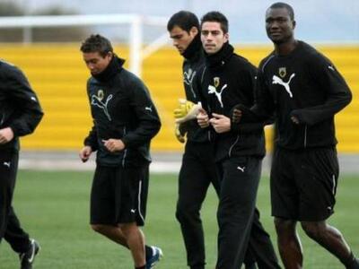 Έπεσε... ξύλο στην προπόνηση της  ΑΕΚ στα Σπάτα