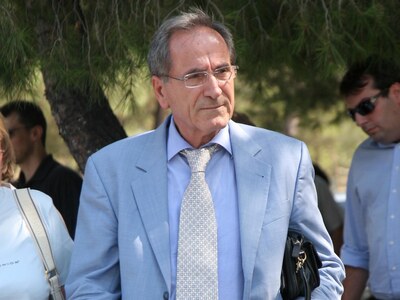 Ο πρόεδρος της ΕΣΗΕΑ, Πάνος Σόμπολος