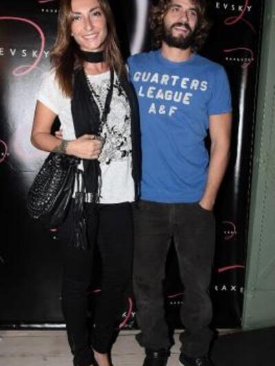 Η Ρούλα Ρέβη με τον Αποστόλη Τότσικα