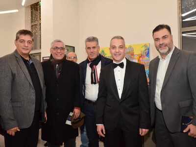 Ο κ. Τρίγκας με και τον κ. Σκιαδαρέση