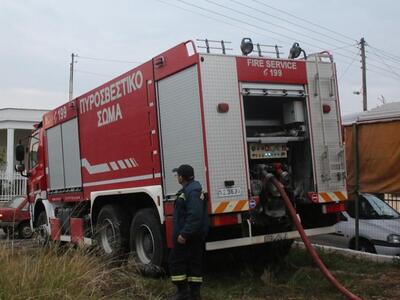 Χανιά: Πρόλαβε τα χειρότερα η… πυροσβεστική