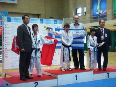 Ο Νίκος Τζανάκος ενώ έχει πραγματοποιήσε...