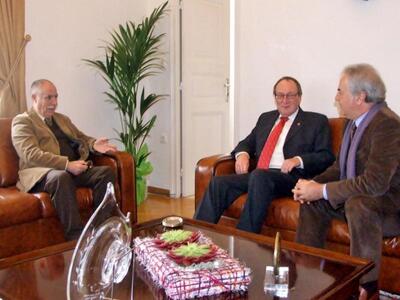 Συνάντηση Δημαρά με τον Γερμανό Πρέσβη