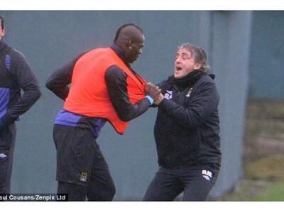 Ξύλο μεταξύ Μαντσίνι-Μπαλοτέλι! - ΔΕΙΤΕ ΦΩΤΟ