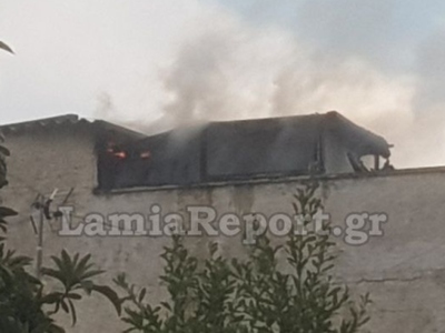 Λαμία: Πυρκαγιά σε διαμέρισμα - Κινδύνευ...