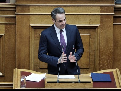 Ο Μητσοτάκης στη Βουλή για τα μέτρα του ...