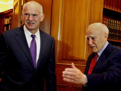 Στις 12 η συνάντηση Παπανδρέου - Παπούλια