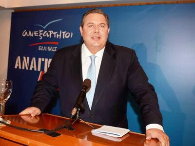 Π. Καμμένος: Εάν δεν μπούμε στη Βουλή, α...