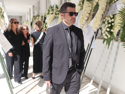 Το τελευταίο αντίο στον Δημήτρη Κωνσταντ...