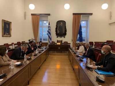 Χρ. Αλεξοπούλου: Συνάντηση Προεδρείου Επ...