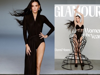 Nτέμι Μουρ, Glamour: Απίθανα ντυμένη, θυ...