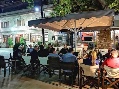 Στα Καλάβρυτα με φίλους.