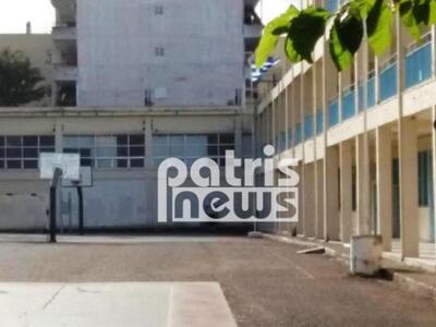 Πύργος: Έπεσε σιδερόβεργα εν ώρα μαθήματ...