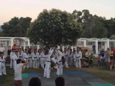 Πάτρα: Θεαματική ήταν η επίδειξη τάε κβο...