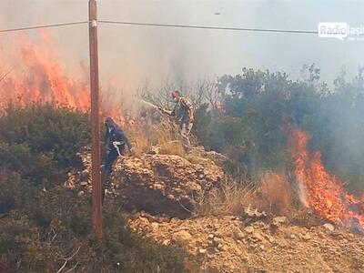 Φωτιά στην Κρήτη: Τέσσερις οι τραυματίες...