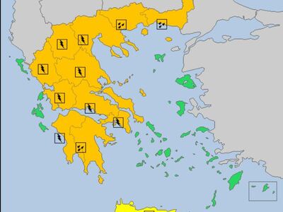 Δυτ. Ελλάδα: Έκτακτο δελτίο καιρού- Θα π...