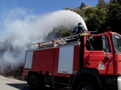 ΕΚΠΑ: Μεγάλες ελλείψεις στη φωτιά της Μάνης