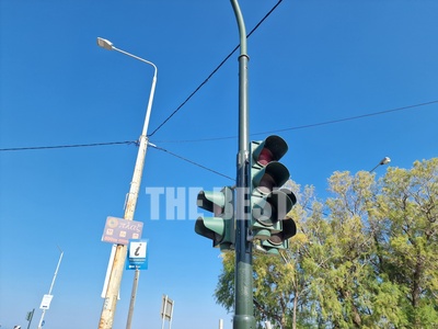 Βλάβη ξανά μπροστά από το πρ. κολυμβητήρ...