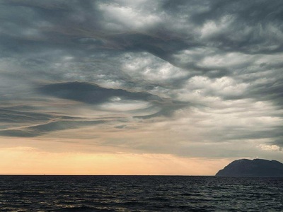 Καστελόκαμπος... λίγο πριν τη βροχή