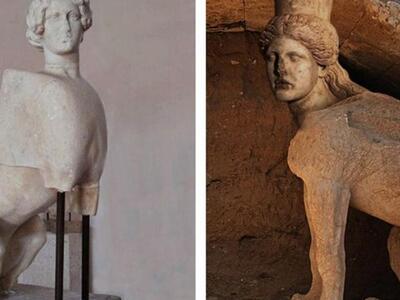 Άλλος καλλιτέχνης έφτιαξε τις Σφίγγες κα...