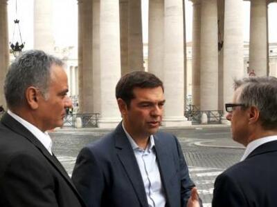 Βατικανό: Ο Πάπας συνάντησε τον Τσίπρα ω...