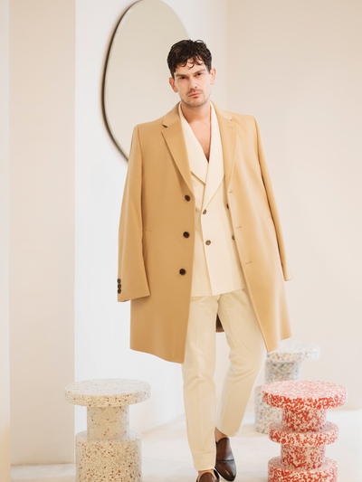 Παλτό Boss, σακάκι σταυρωτό Breras Milan...