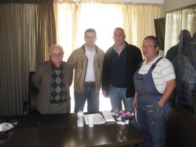 Συνάντηση Μιχάλη Μπεκίρη με εκπροσώπους ...