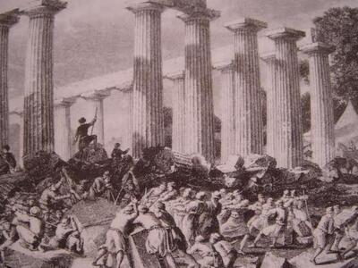 Ο Επικούρειος Απόλλωνας και η λεηλασία