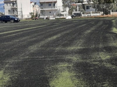 Πάτρα: Αλλάζει όψη το γήπεδο της Αγυιάς - Δείτε τις εργασίες