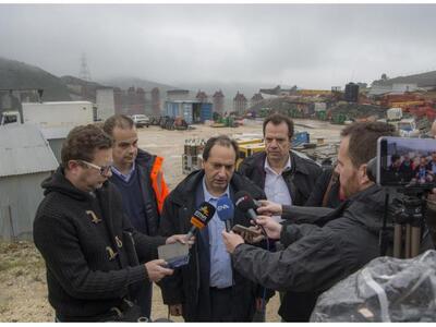 Συναντήσεις - επίσκεψη στο έργο Τιθορέα-...