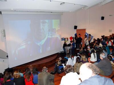 Τηλεδιάσκεψη με τον Jean Luc Ales