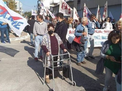 Αλέκα Παπαρήγα: Πήγε στην χθεσινή πορεία...