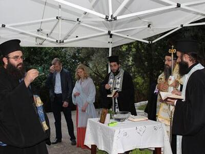 Ο Ριμπολόβλεφ έκανε αγιασμό στον Σκορπιό