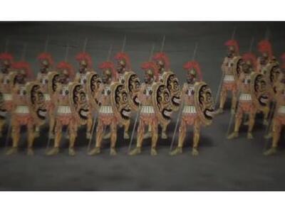 Ψηφιακή αναπαράσταση της Μάχης του Μαραθώνα