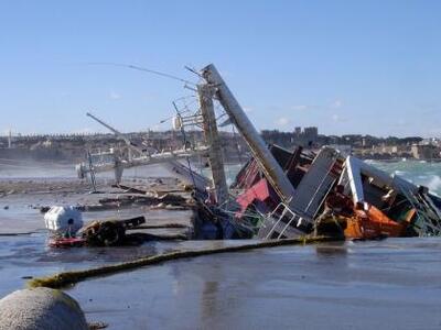 Βούλιαξε στο λιμάνι της Ρόδου το πλοίο «Nour M» 