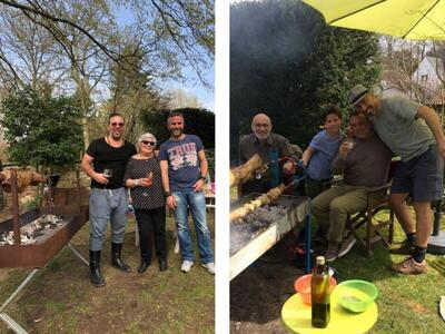 Οι δύο Πατρινοί που έψησαν τον οβελία σε...