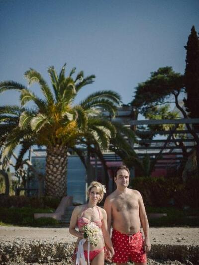 Το ζευγάρι την επόμενη ημέρα του γάμου έ...