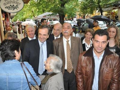 Ο Χρήστος Σκούρτης σε χωριά της Κέρκυρας