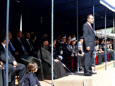 Φάρσα για βόμβα στην εξέδρα των επισήμων