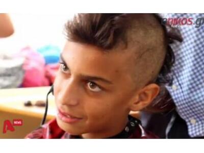 Ξύρισαν τα κεφάλια τους για συμπαράσταση...