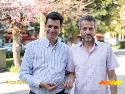 Ο Διονύσης Βούλγαρης στο “σπιράλ” του Πέτρου Ψωμά