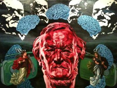 «Wagner», 200x150 cm, λάδι νερού σε καμβ...