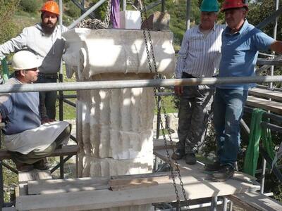 Δυτική Ελλάδα: Αναστηλώθηκε ο κίονας στο...